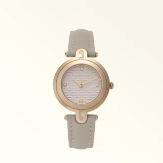 Furla Arch-Bar Round Case Watch