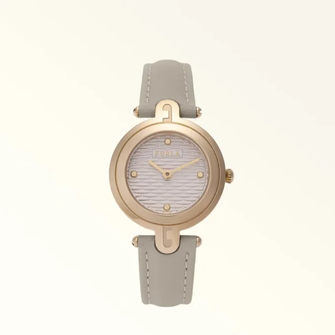Furla Arch-Bar Round Case Watch