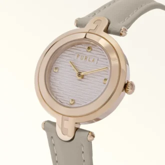 Furla Arch-Bar Round Case Watch