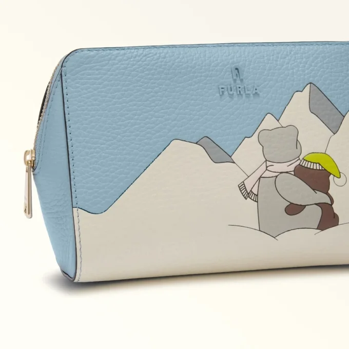 Furla Camelia Cosmetic Case
