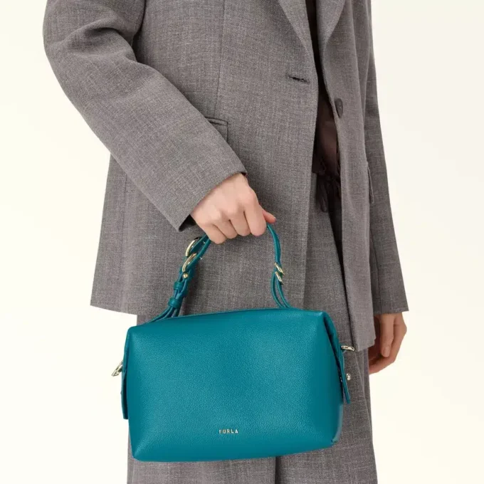 Furla Double Boston Bag