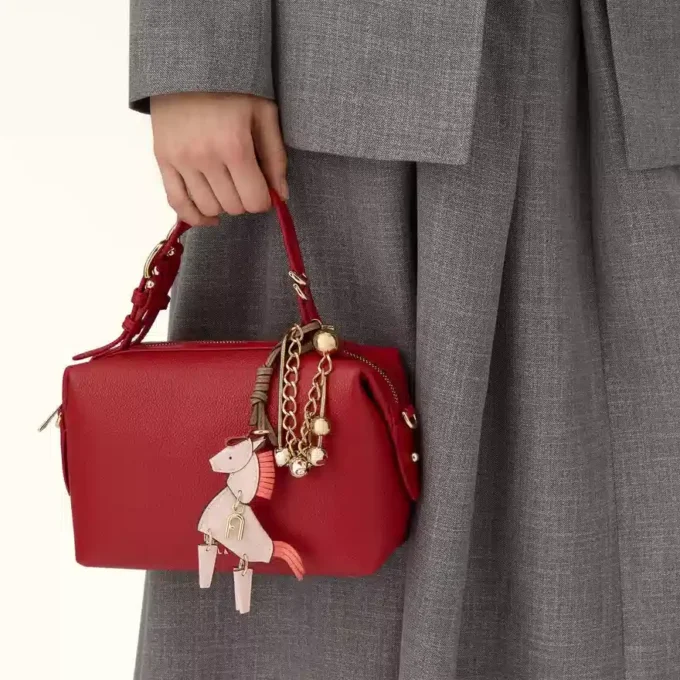 Furla Double Boston Bag