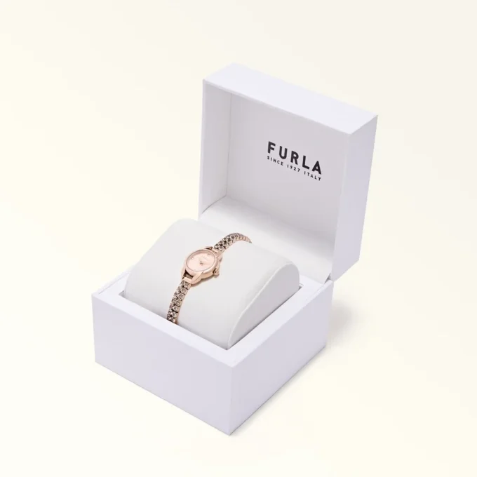 Furla Mini Shape Round Case Watch