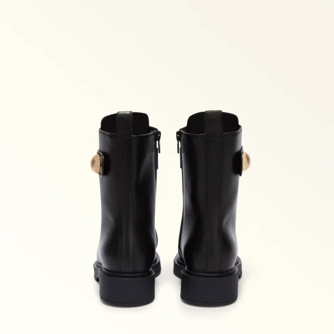Furla Sfera Lace-up Ankle Boots